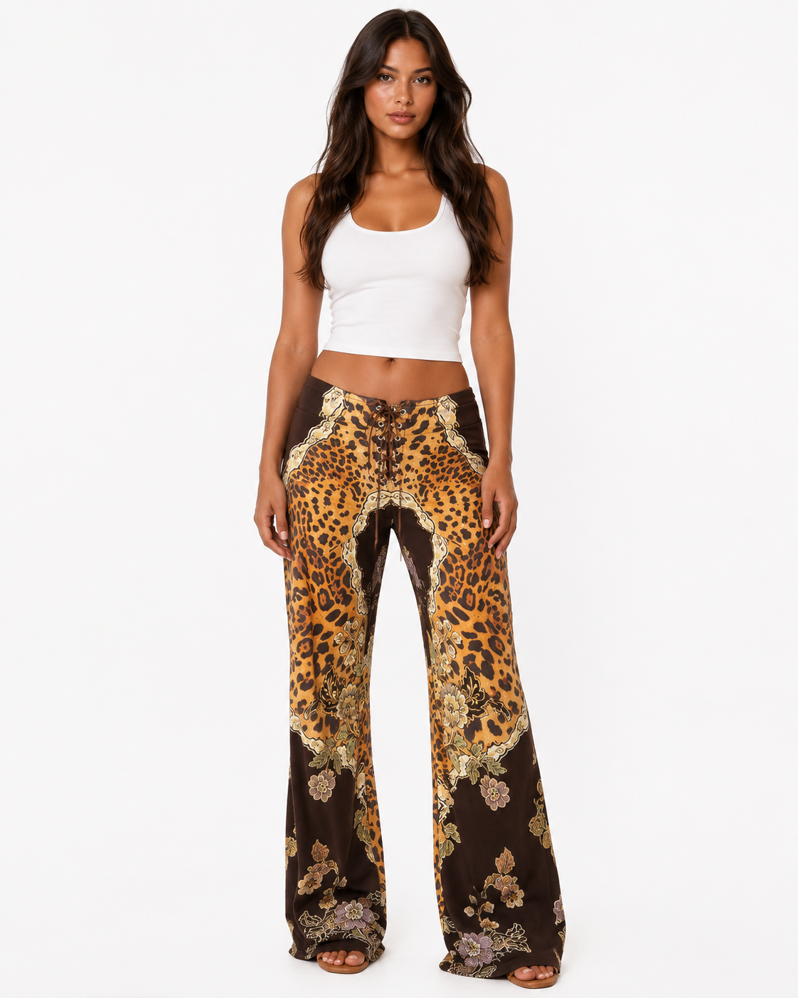 Leopard Flare Leggings