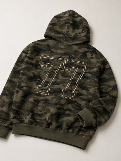 Urban Camo Zip Hoodie