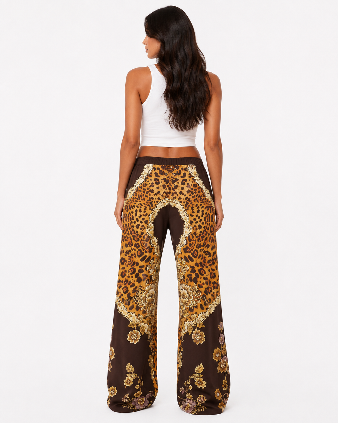 Leopard Flare Leggings
