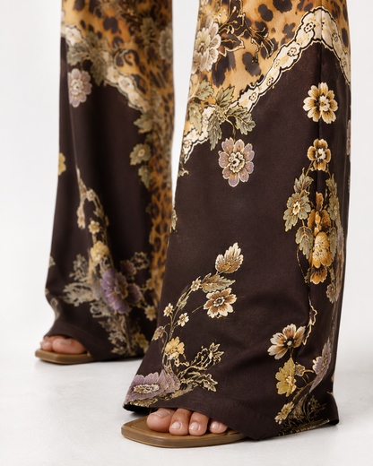 Leopard Flare Leggings