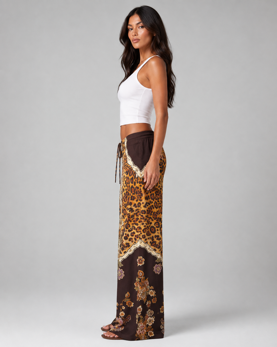 Leopard Flare Leggings