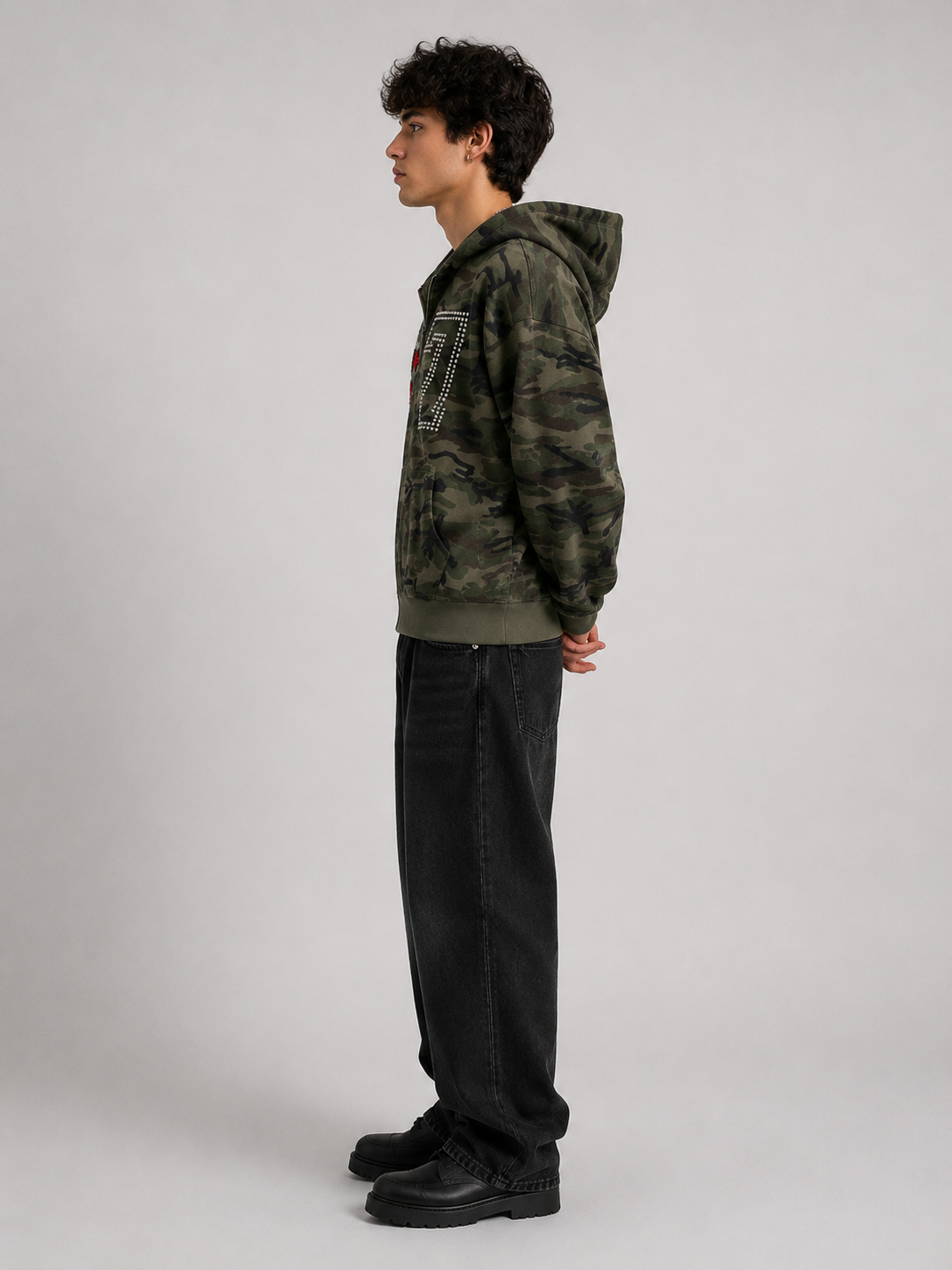 Urban Camo Zip Hoodie
