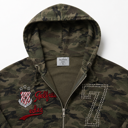 Urban Camo Zip Hoodie