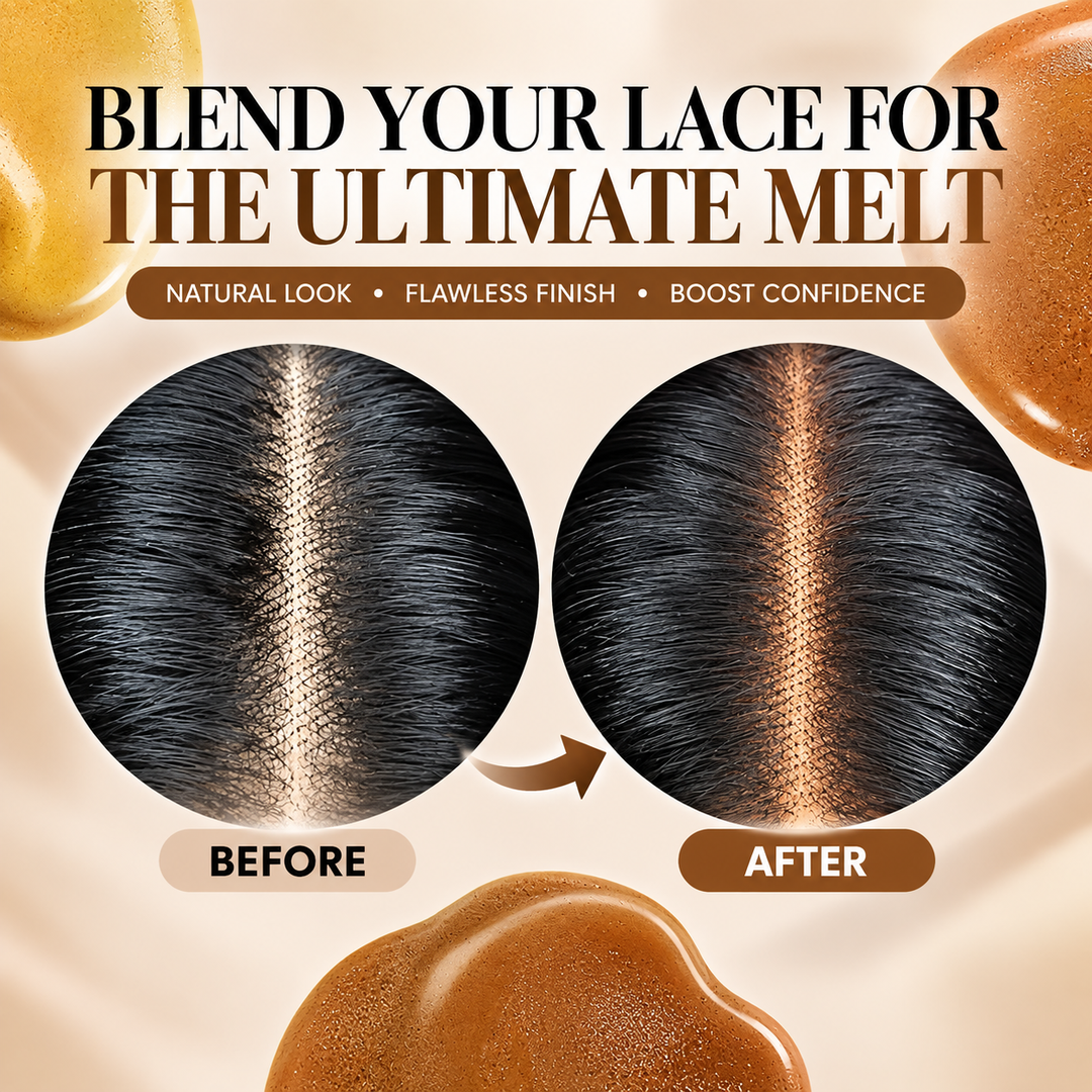 Lace Melt Wig Install Kit – Complete Lace Tint, Glue, Remover & Melting Bands Set